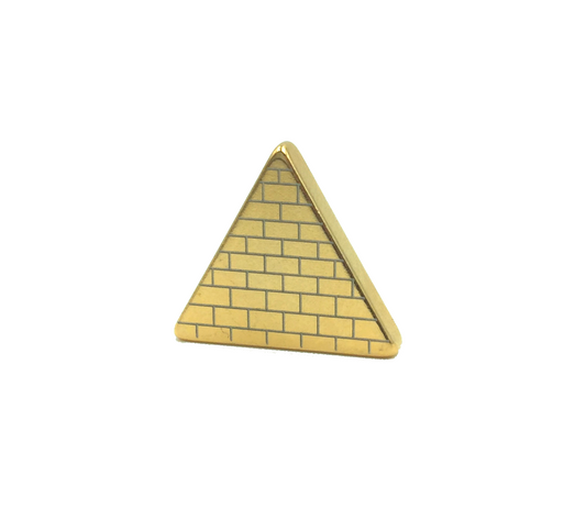 Gold "Conversation Starter" Magnetic Tie Clip / Pin