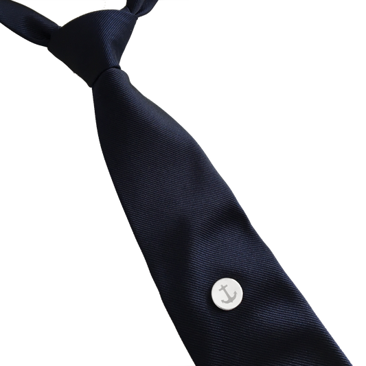 "The Nautical" Anchor Magnetic Tie Clip / Pin