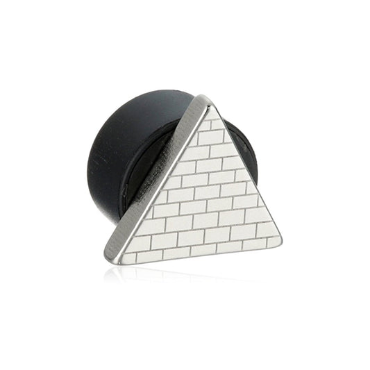 "The Silver Conversation Starter" Magnetic Tie Clip / Pin
