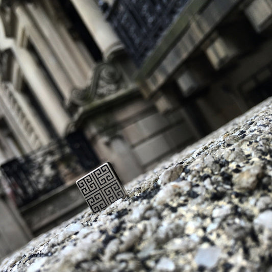 "The Silver Key" Magnetic Tie Clip / Pin